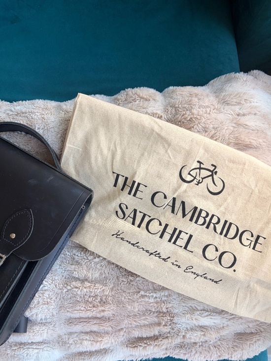 Cambridge Satchel Portrait Small Backpack - Black Leather main image 12